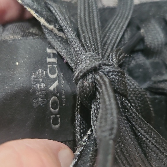 Coach preloved Black Sneakers SALE - Picture 2 of 5